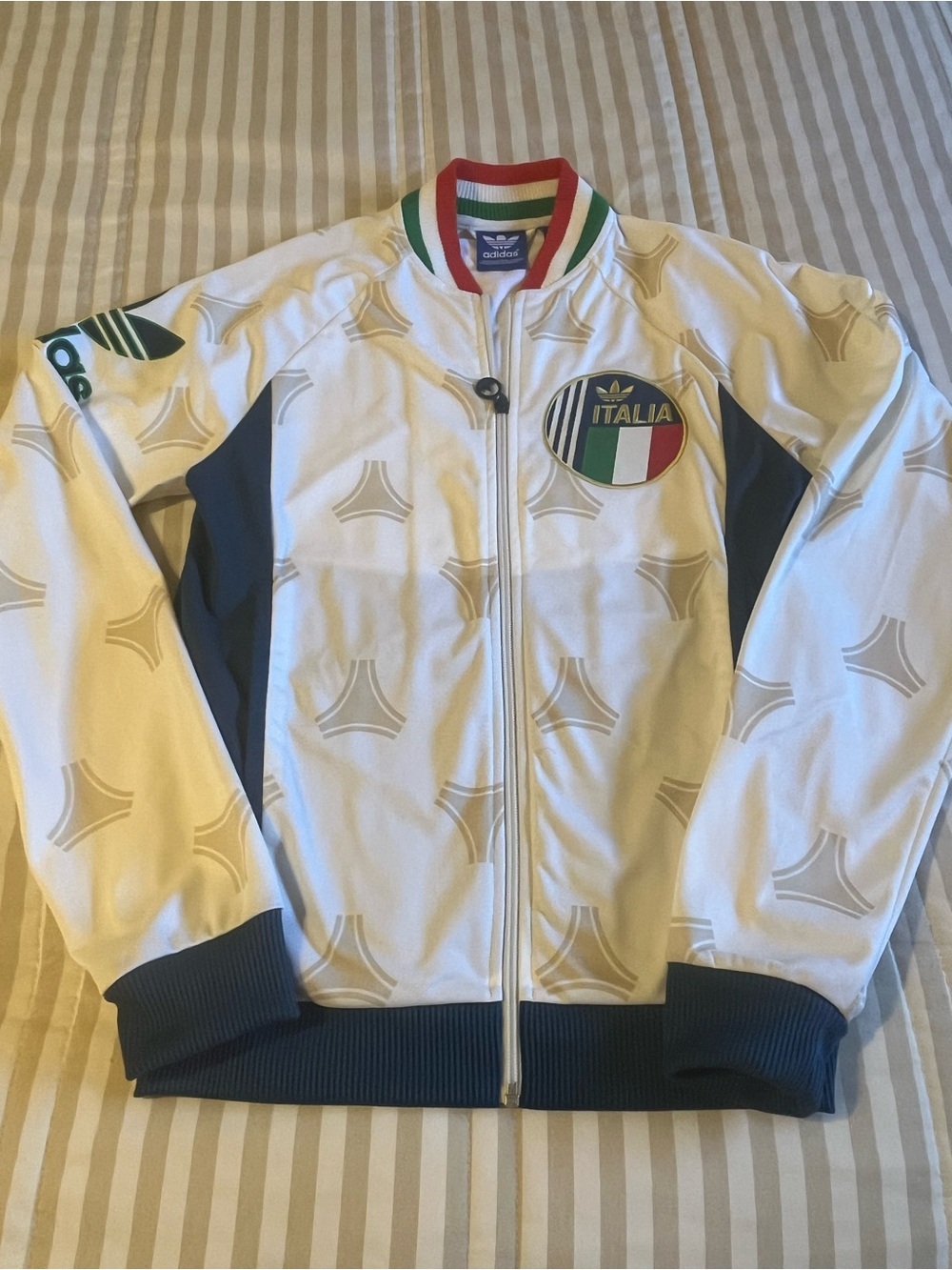 Adidas Originals Men's Italy 2013 Track Top Sz Small F77315 Rare 🇮🇹